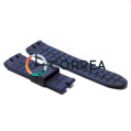 Каучуковий ремінець для годинника Swatch Irony The Chrono синій RKS-002 - 2